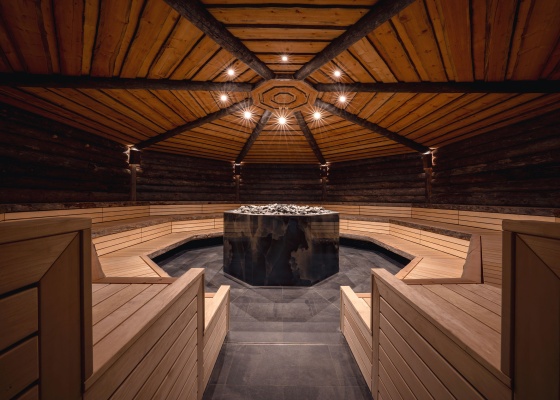 Aufguss Kelo-sauna (binnen)