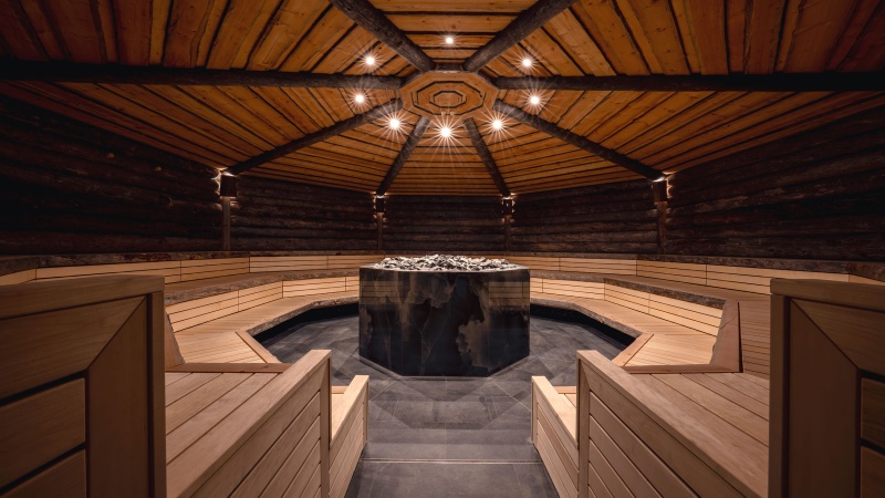 Aufguss Kelo-sauna (binnen)