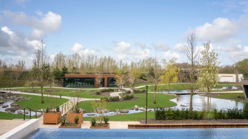 Waterlandschap de Zoete Meren
